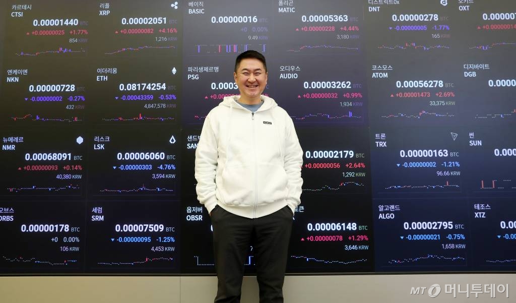 이석우 두나무 대표 인터뷰 /사진=김휘선 기자 hwijpg@