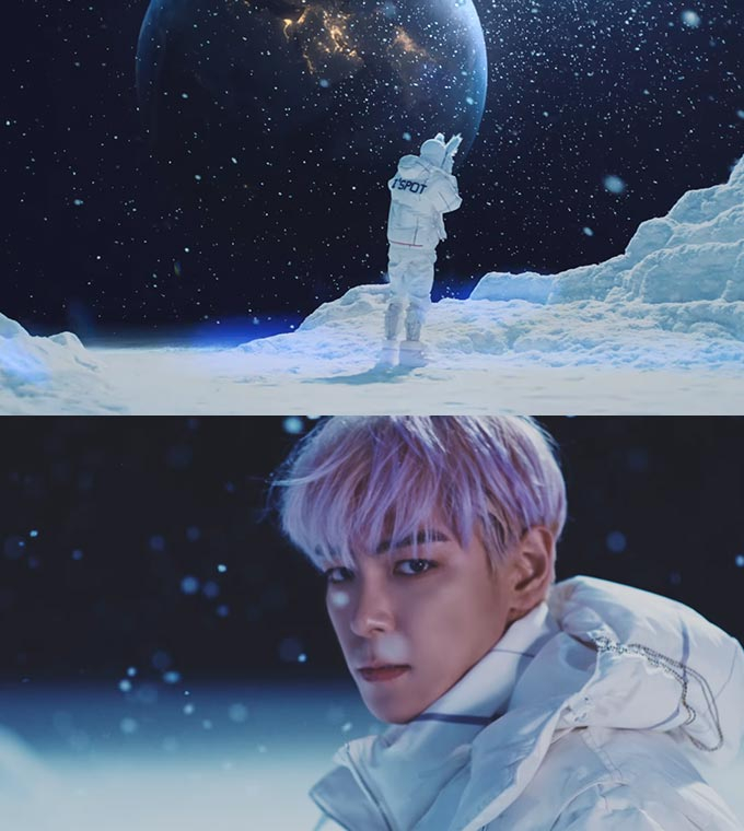 빅뱅 신곡 '봄여름가을겨울' 뮤직비디오 속 탑이 등장하는 장면./사진=빅뱅 공식 유튜브 채널