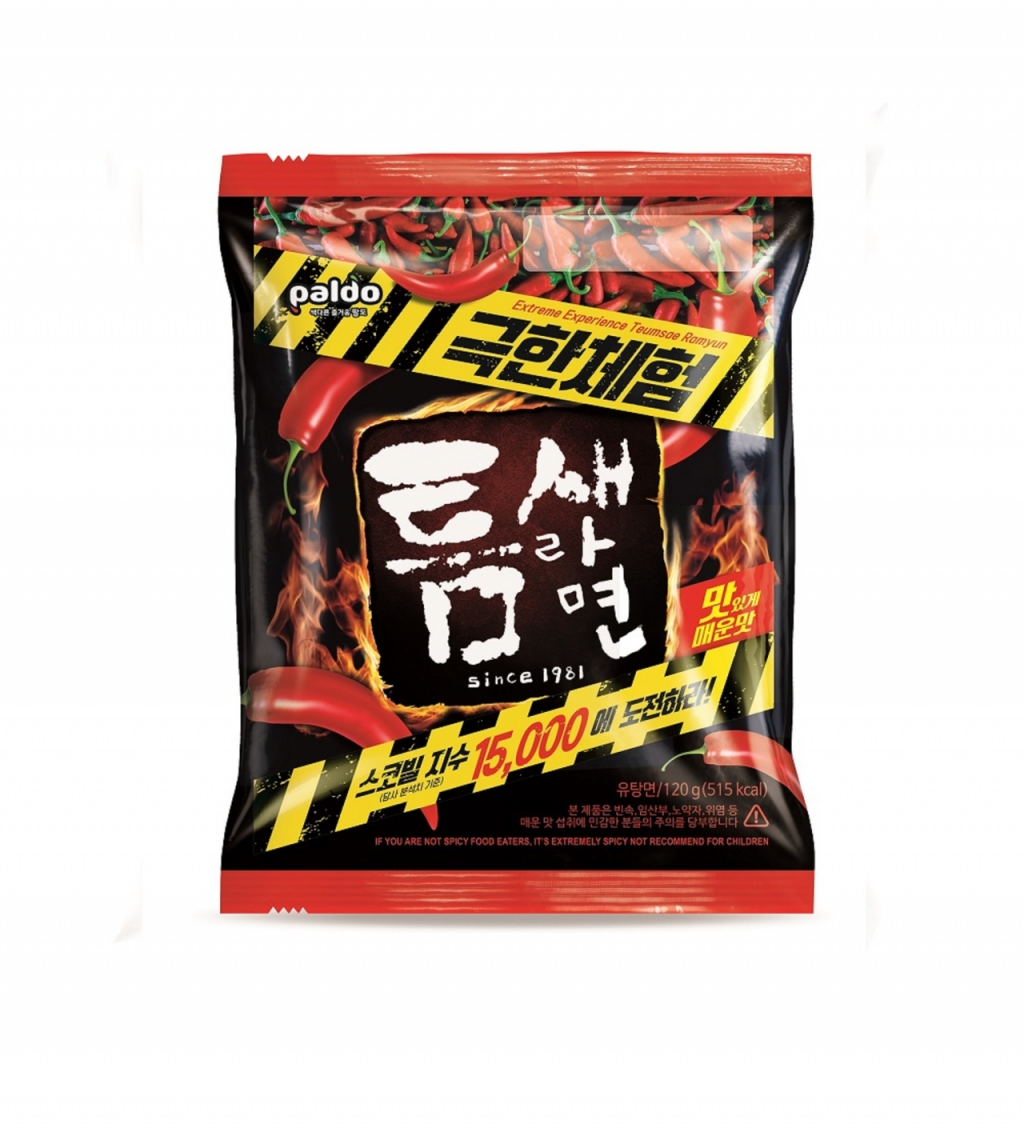 신상품라운지]팔도, 틈새라면 극한체험 출시...1.5만SHU - 머니투데이