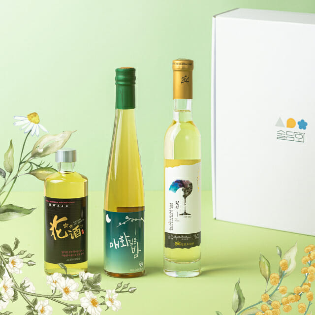 술담화의 지난 3월 구독 박스/사진=술담화