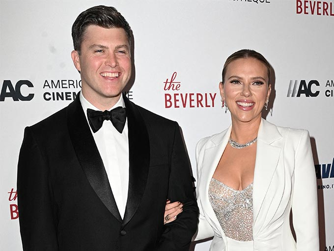 할리우드 배우 스칼렛 요한슨(오른쪽)과 그의 남편 콜린 조스트(왼쪽)/사진=AFP/뉴스1