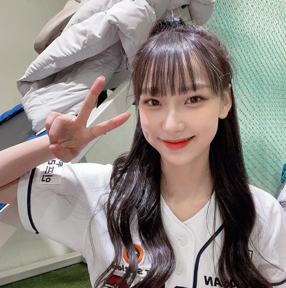 정희정 치어리더. /사진=정희정 치어리더 인스타그램 캡처