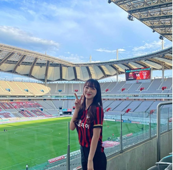 정희정 치어리더. /사진=정희정 치어리더 인스타그램 캡처