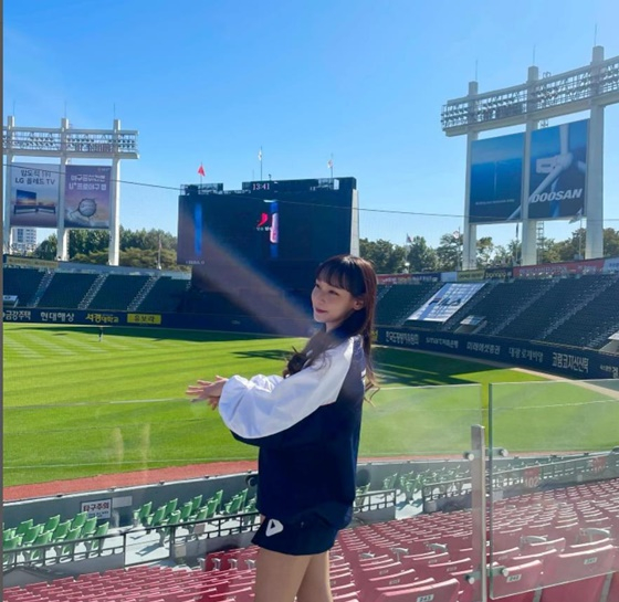 정희정 치어리더. /사진=정희정 치어리더 인스타그램 캡처