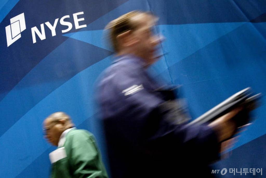뉴욕증권거래소(NYSE)의 모습/사진=블룸버그