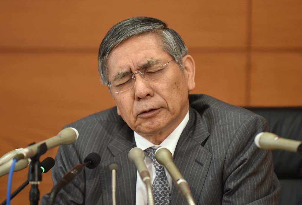 구로다 하루히코  일본은행(BOJ) 총재. /사진=AFP