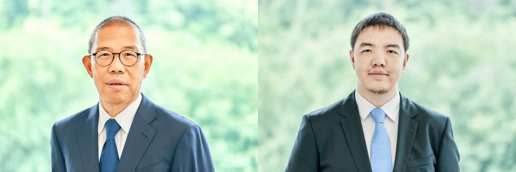 중산산(68), 중슈즈(34) 부자/사진=중국 인터넷