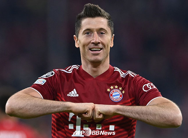 바이에른 뮌헨 로베르트 레반도프스키. /AFPBBNews=뉴스1