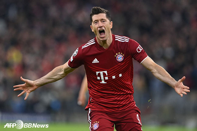 바이에른 뮌헨 로베르트 레반도프스키. /AFPBBNews=뉴스1
