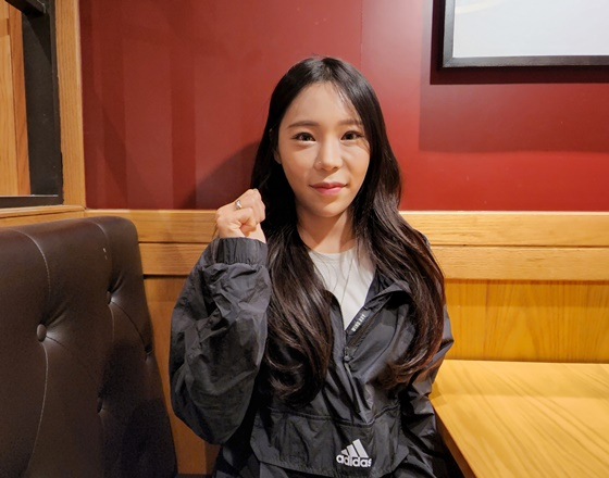 스타뉴스와 만난 정영아. /사진=이원희 기자