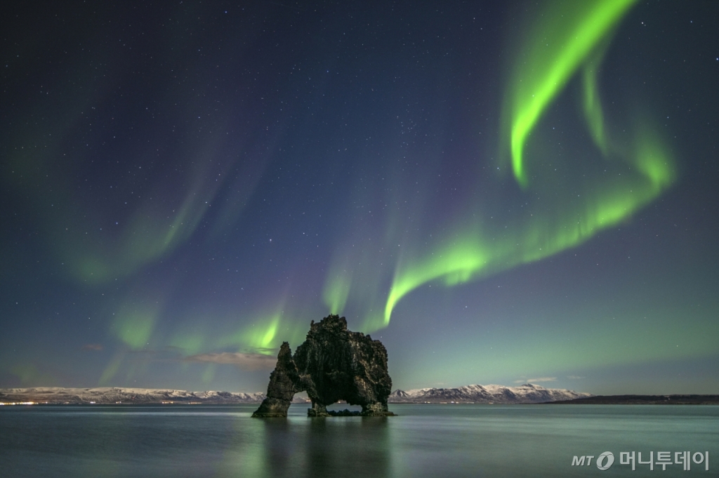 2022년 3월, 아름다운 아이슬란드의 오로라를 담은 작품. / 사진제공=한국천문연구원