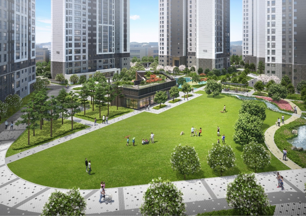 채광 극대화·공원 품은 '달서 SK뷰', 태양광으로 관리비 '뚝' - 머니투데이