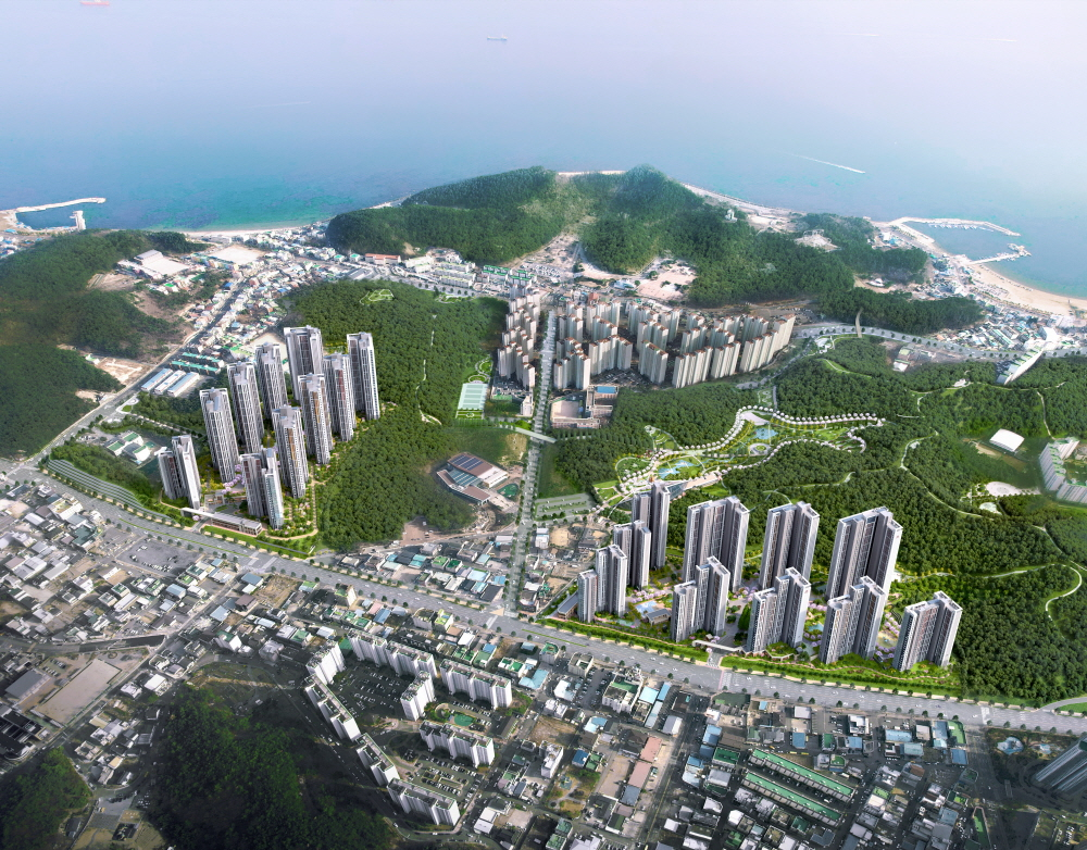 축구장 180배 공원 속 '바다뷰' 대단지 '힐스테이트 환호공원' - 머니 ...