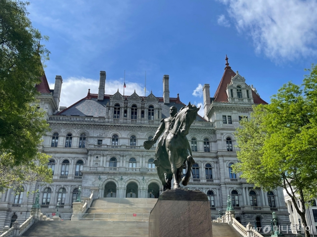 뉴욕주의회 의사당 전경 /사진=임동욱 특파원