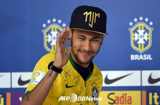 = (서울=뉴스1스포츠)  브라질의 축구스타 네이마르.  