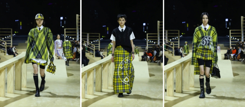 지난 4월 디올 이화여대 패션쇼에 공개된 디올 신상품 이미지/사진=디올 