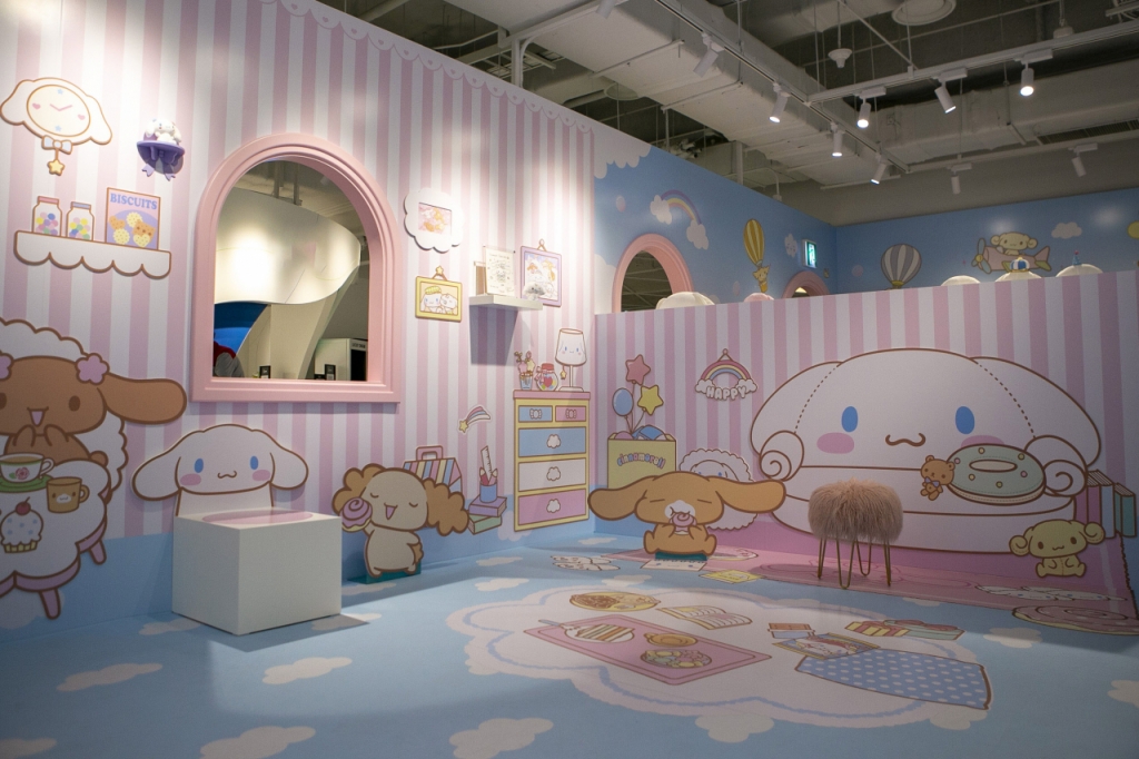 AK&홍대 시나모롤 스위트카페 포토스팟/사진=AK플라자