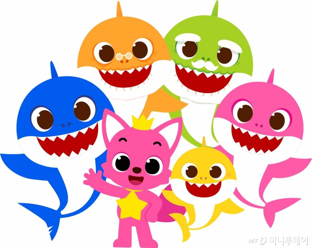 핑크퐁 아기상어 상어가족 /사진 제공=스마트스터디