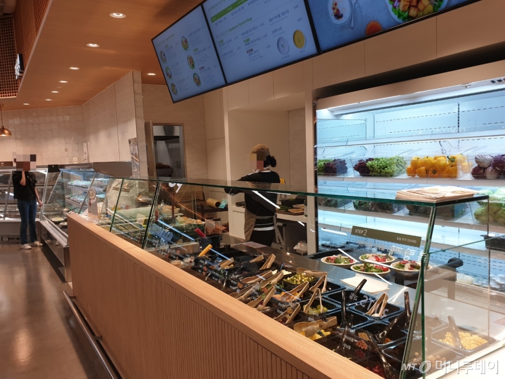 9일 홈플러스 메가푸드마켓(Mega Food Market) 8호점 방학점 프레시투고 코너. /사진=이재은 기자