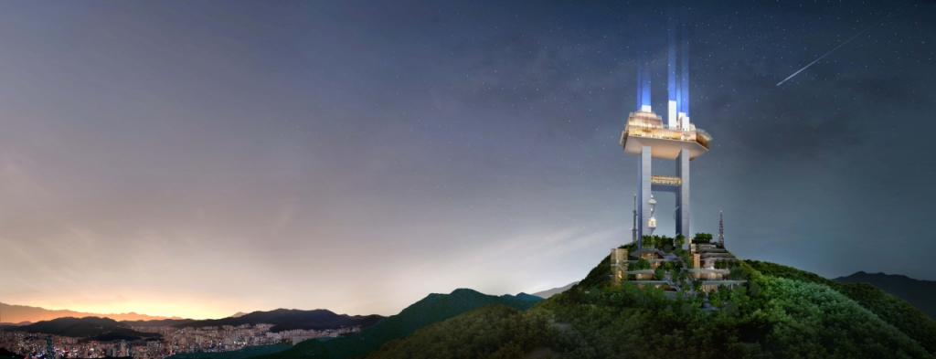 황령산 봉수전망대 투시도./제공=대원플러스그룹
