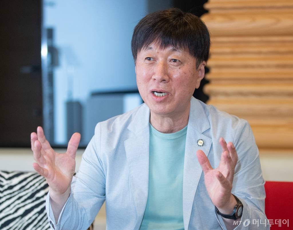 김용문 창업진흥원장 /사진=이기범 기자 leekb@