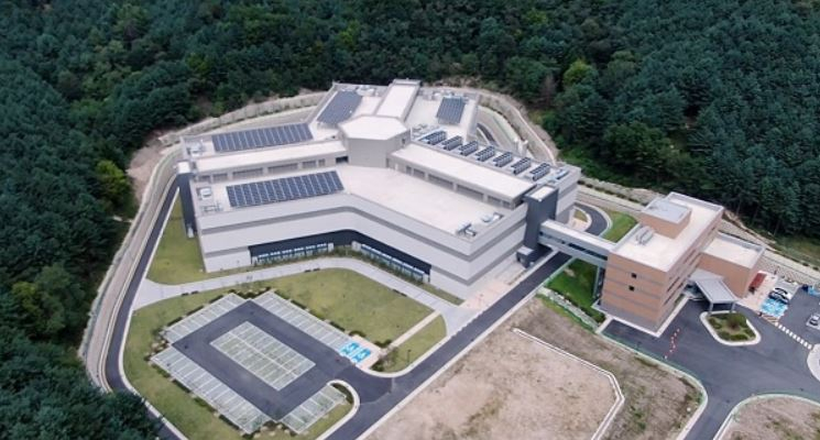 삼성SDS의 Y자형 춘천 IDC./사진=삼성SDS 