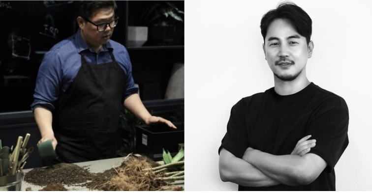 오주원 틸테이블 대표(왼쪽)와 김광수 가든어스 대표 