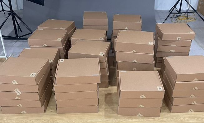 지난 1~2월 리플래닛이 진행한 첫번째 프로젝트. 조손 및 장애 가정의 청소년들에게 옷 선물을 했다./사진=리플래닛