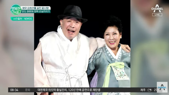 /사진=채널A '행복한 아침'