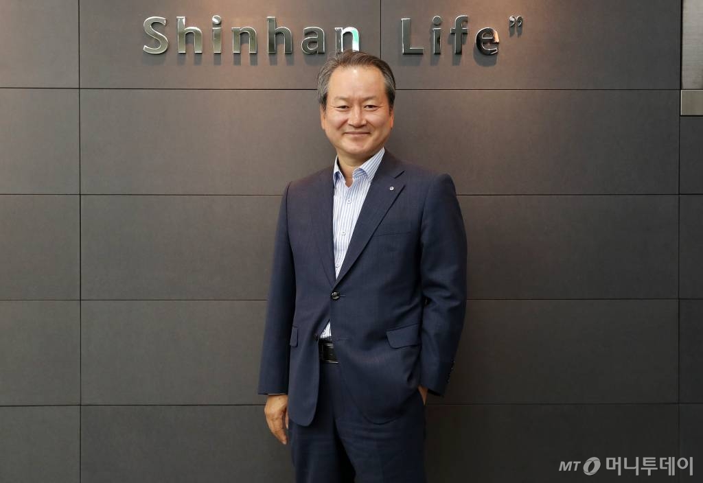 성대규 신한라이프 사장 /사진=김휘선 기자 hwijpg@
