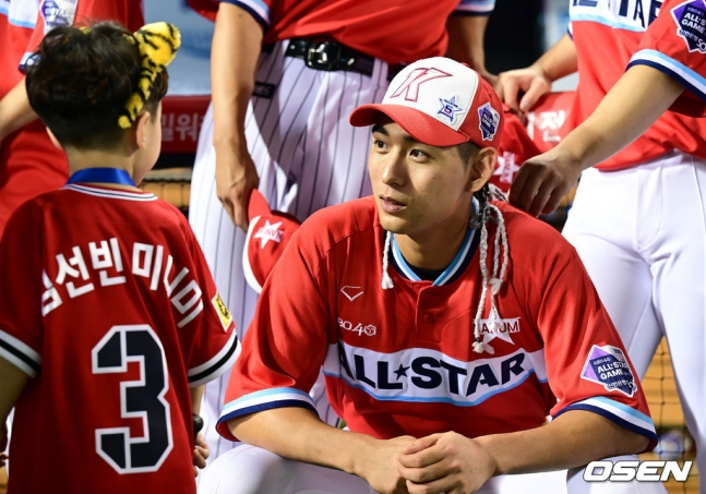 키움 이정후(오른쪽). /사진=OSEN