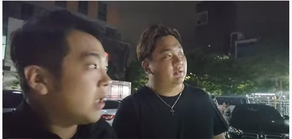 유튜버 카라큘라(왼편)와 임마뉴엘(오른편)/사진=카라큘라 채널