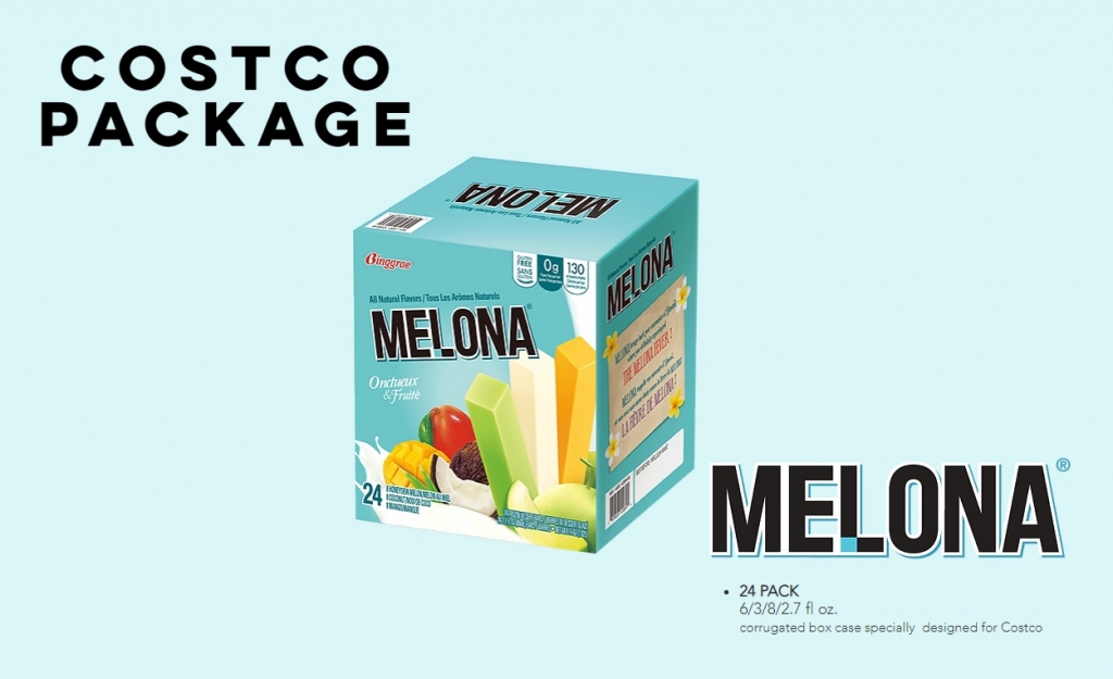미국 코스트코에서 판매되는 메로나 패키지./사진=빙그레