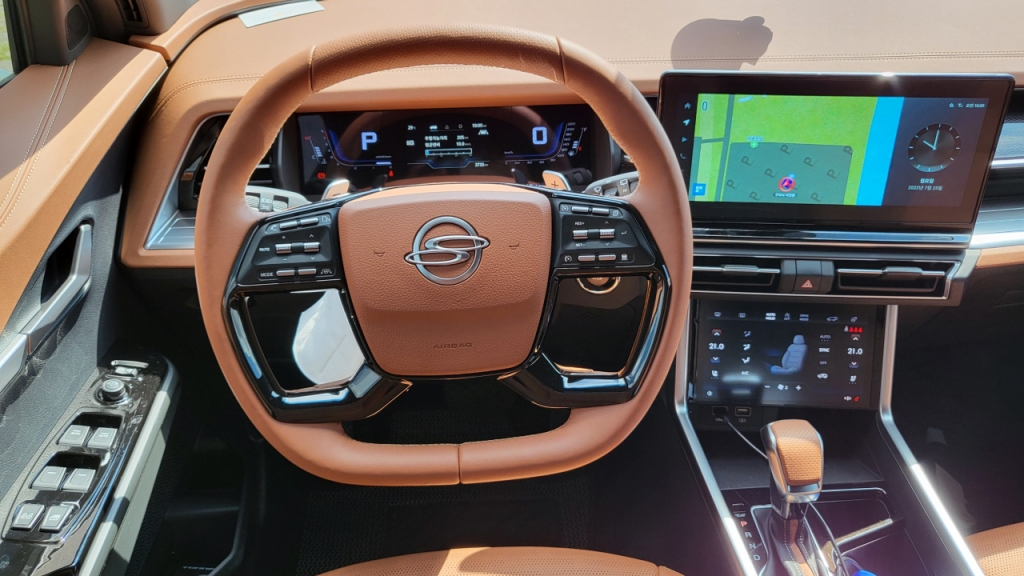 쌍용차 토레스 T7/사진=이강준 기자