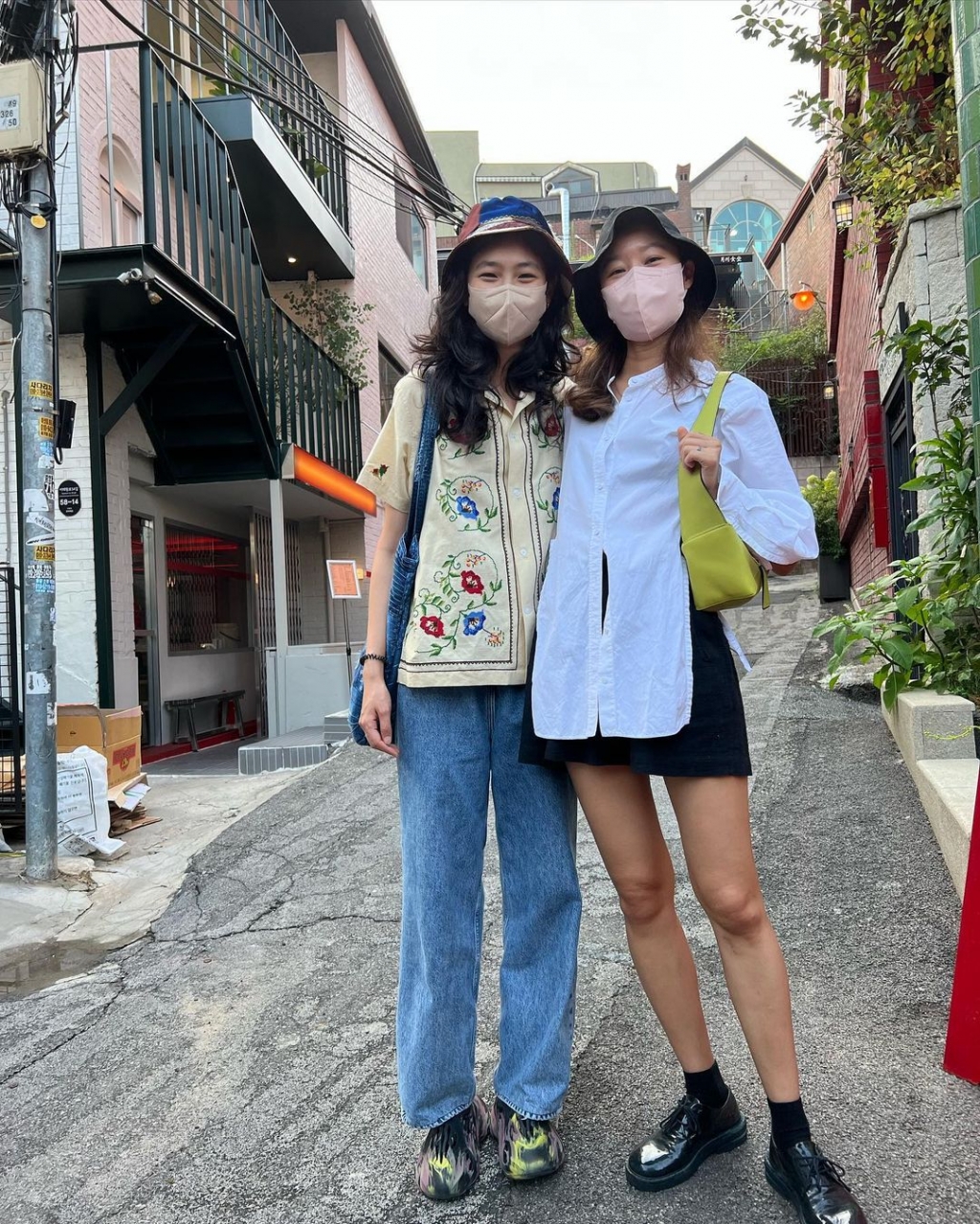 모델 겸 배우 정호연, 배우 공효진./사진=공효진 인스타그램