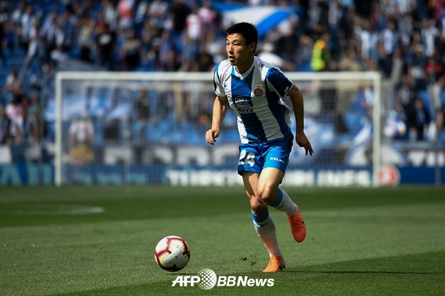 에스파뇰 시절의 우레이./AFPBBNews=뉴스1