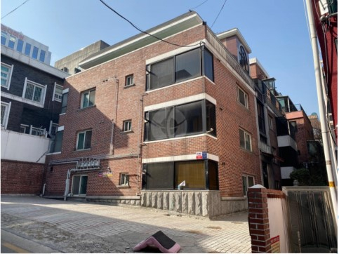 옥주현이 매수한 신사동 건물. 