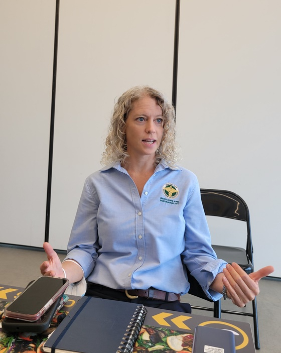 브리짓 앤더슨 뉴욕시 위생국 재활용 지속가능성 담당 부국장/사진=김성은 기자