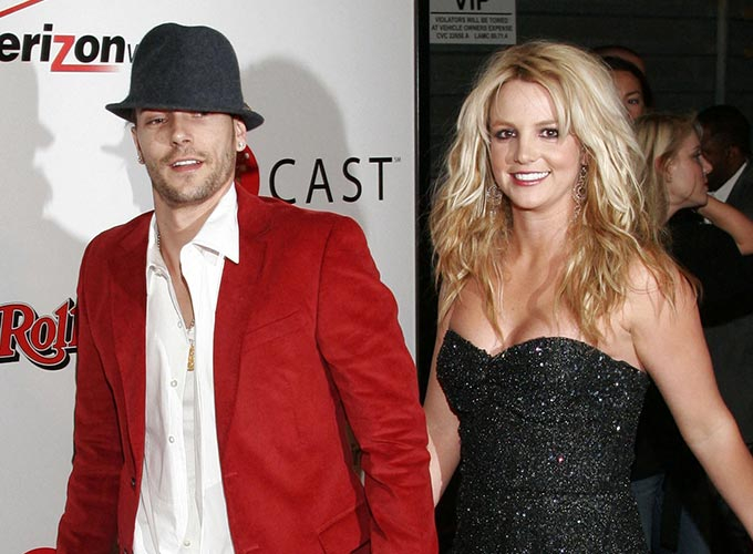 댄서 케빈 페더라인과 팝 가수 브리트니 스피어스/AFPBBNews=뉴스1