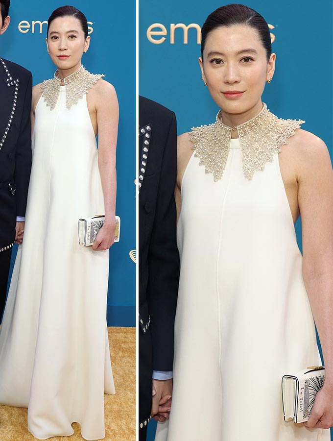 임세령 대상그룹 부회장이 12일(현지시간) 미국 로스앤젤레스(LA) 마이크로소프트 시어터에서 열린 제74회 에미상 시상식에 참석한 모습./AFPBBNews=뉴스1