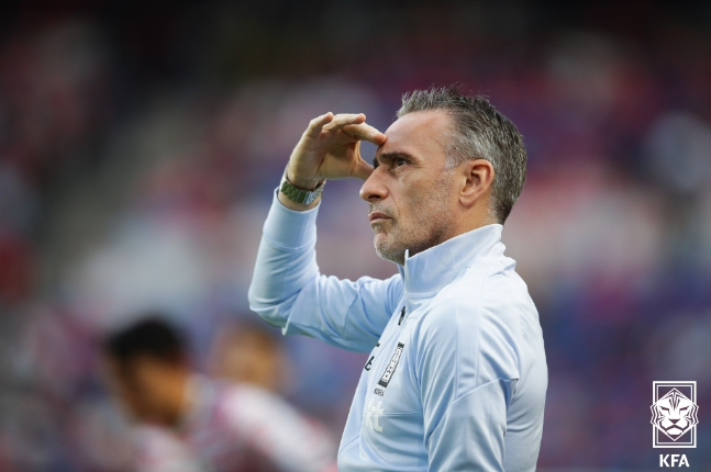 파울루 벤투 대한민국 축구대표팀 감독. /사진=대한축구협회