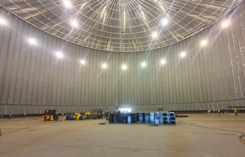 KET LNG탱크 내부/사진=최민경 기자