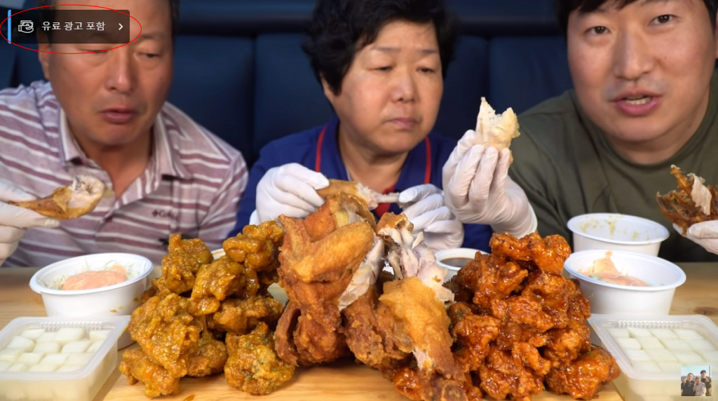 유료 광고 표시가 적절하게 된 예시. 250만 유튜버 '흥삼이네'. /사진=유튜브 캡처