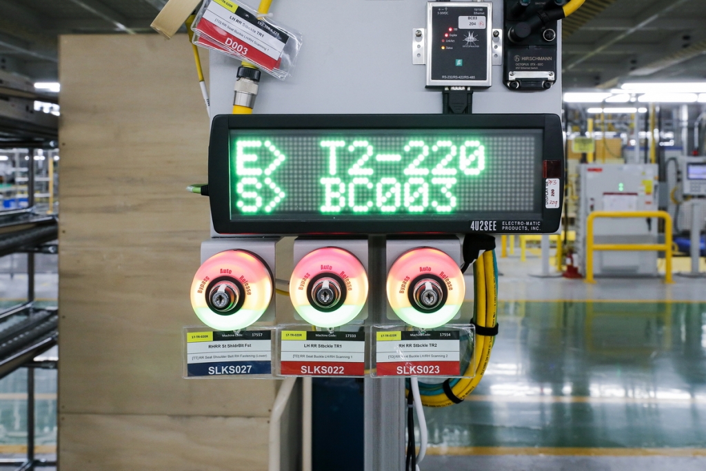 경남 창원 한국GM 공장 내 조립공장. /사진제공=한국GM.