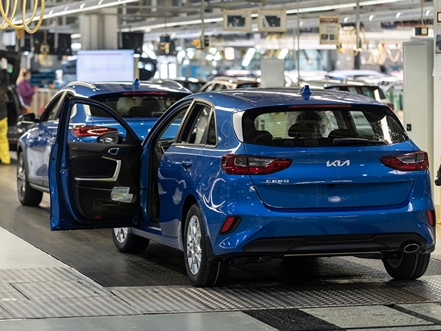 기아 오토랜드 슬로바키아에서 유럽 현지 모델 씨드가 양산되는 모습/사진제공=기아
