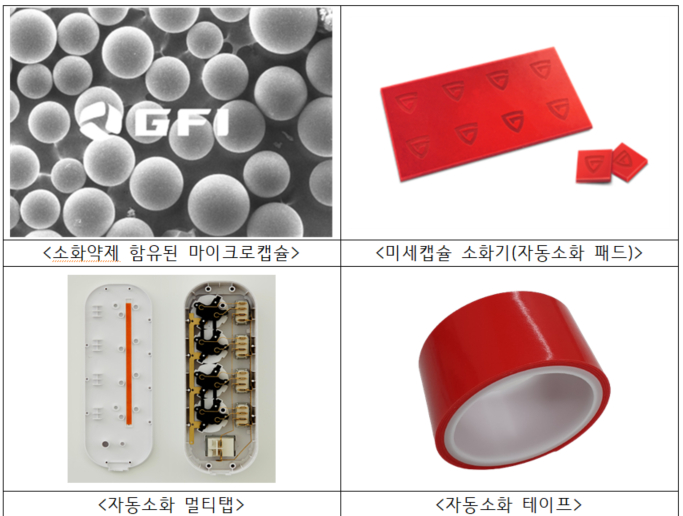 지에프아이가 공급하는 화재방제 솔루션 이지스 제품 자료사진./사진=지에프아이