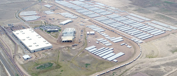 씨에스윈드가 인수한 미국 풍력타워 공장/사진제공=씨에스윈드