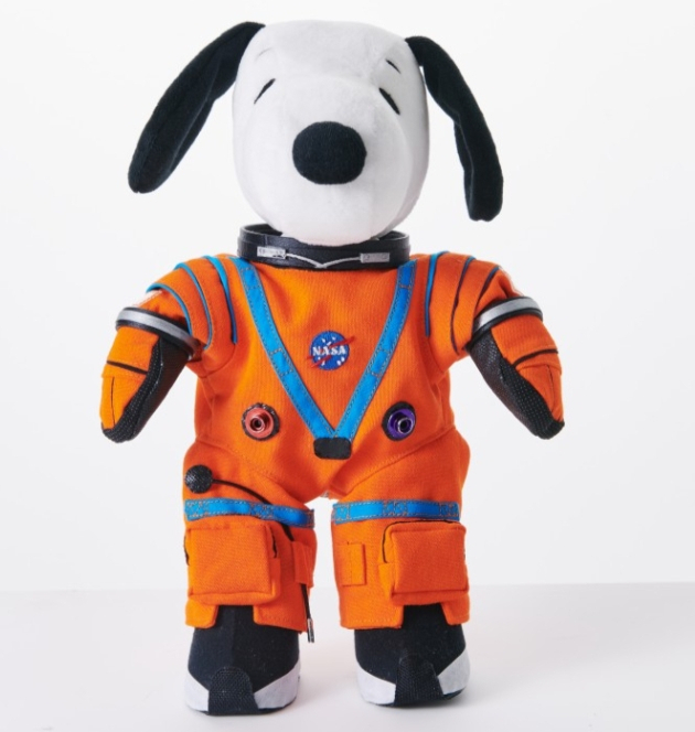 아르테미스 1호 임무에서 무중력 상태를 파악하는 '특수 임무'를 맡은 스누피. / 사진=미국항공우주국(NASA)