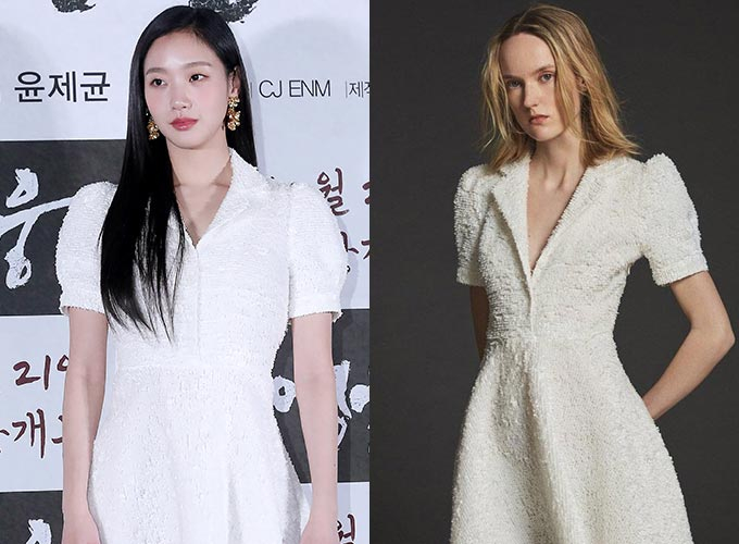 배우 김고은, 순일(SOONIL) 2022 F/W 컬렉션 룩북./사진=김창현 기자, 순일(SOONIL)