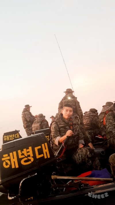 해병대 부사관이었던 김진호씨./사진=김진호씨 제공